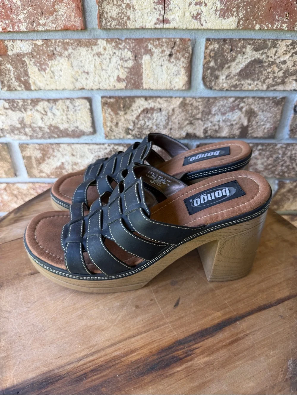 Bongo Mandy Platform Sandals Women’s Size 10 Medium Y2K 1990’s Excellent!